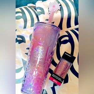 Starbucks limited edition Wicked tumbler and keychain bundle